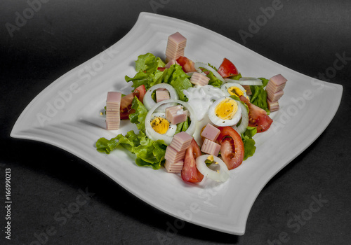 Mixed salad bowl
