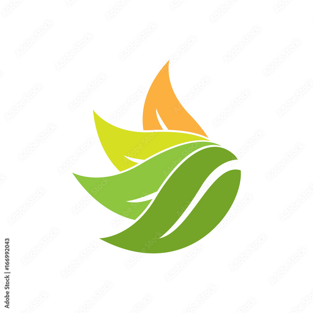 nature leaf vector logo