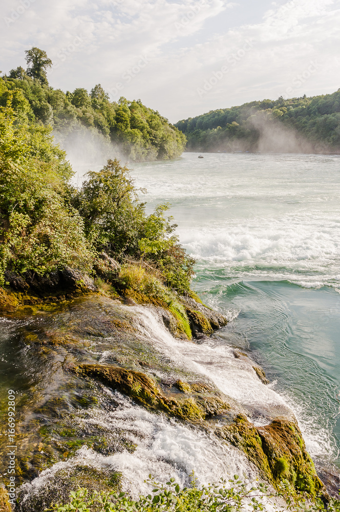 Schaffhausen, Rheinfall, Rhein, Rheinfallbecken, Wasserfall, Neuhausen