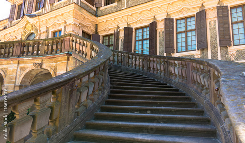 Treppengeländer vom Schloss