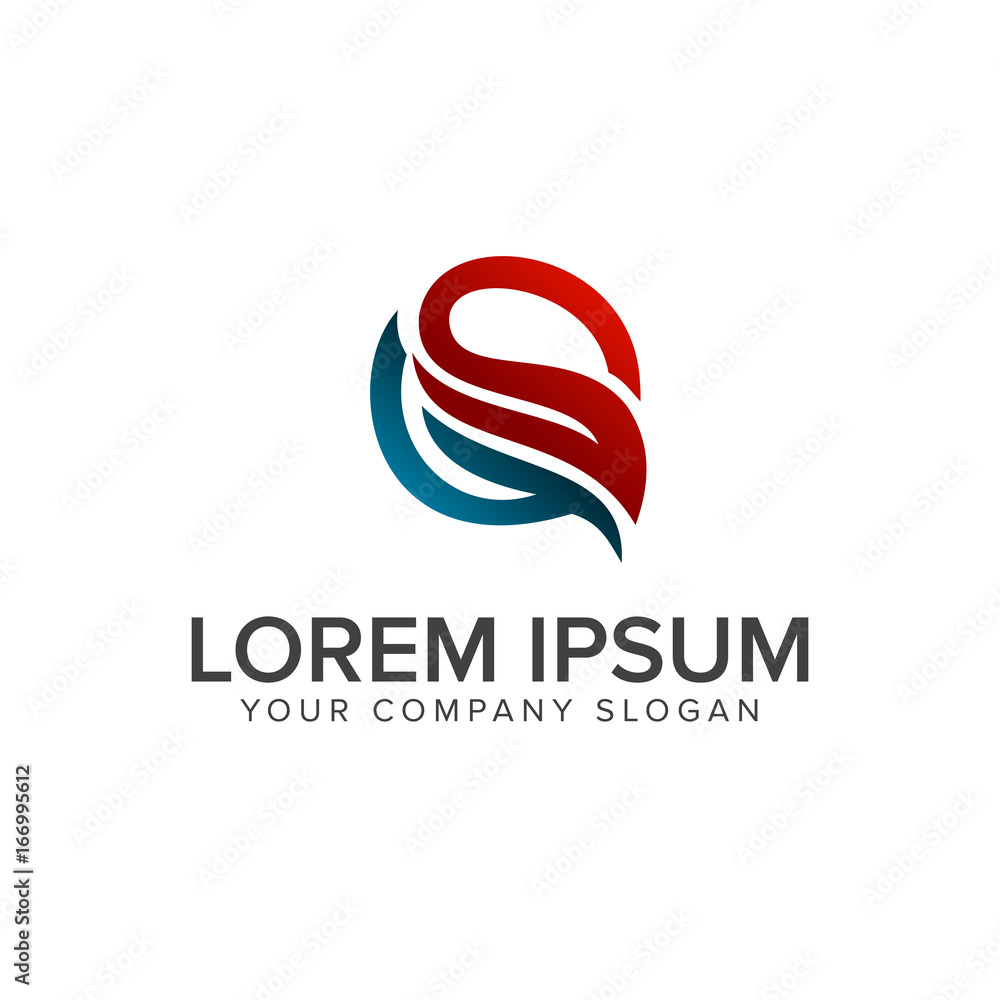 leaf nature logo design concept template leaf nature logo design concept template