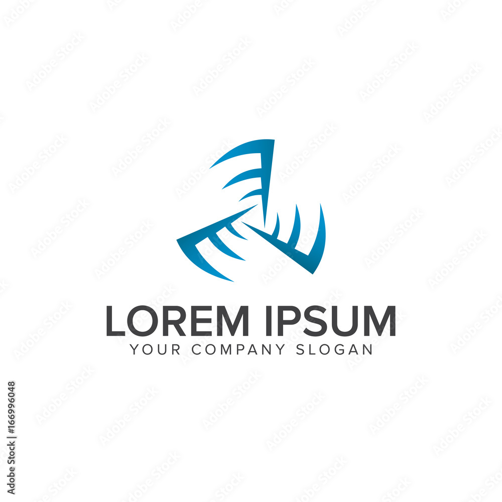Energy Rotation logo. Science Technology logo design concept template Energy Rotation logo. Science Technology logo design concept template
