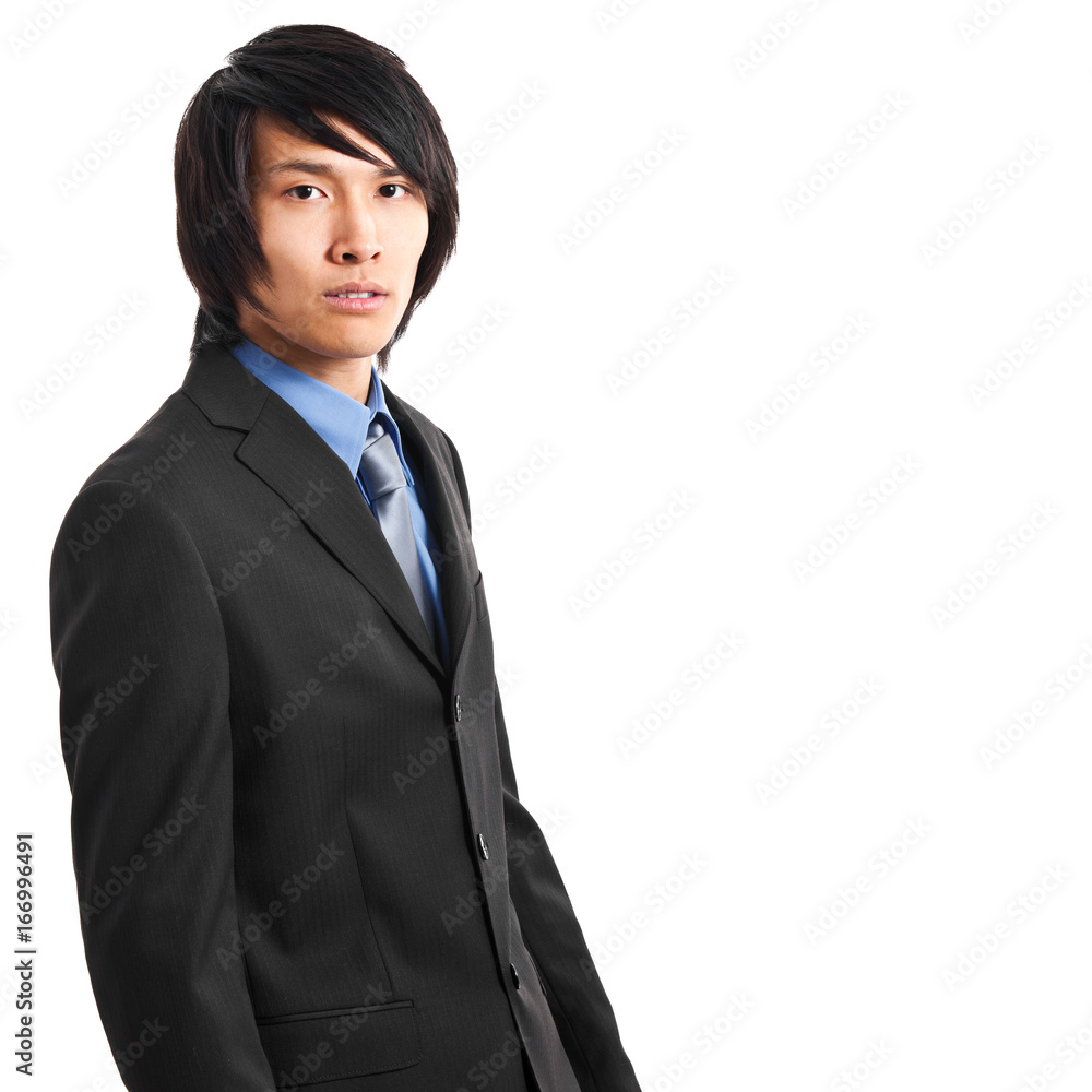 Asian businessman isolated on white Asian businessman isolated on white
