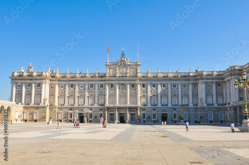 Royal Palace in Madrid, Spain