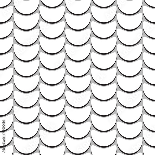 Seamless pattern - Semicircular segments
