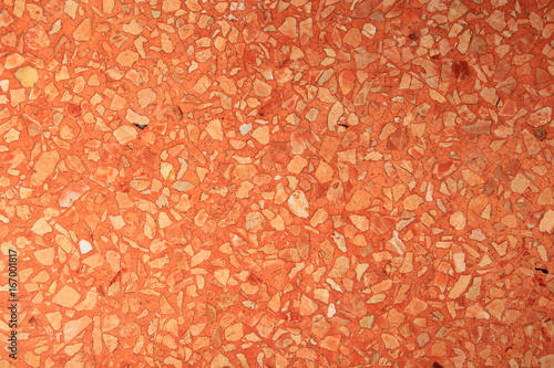 Old marble small stone floor texture background