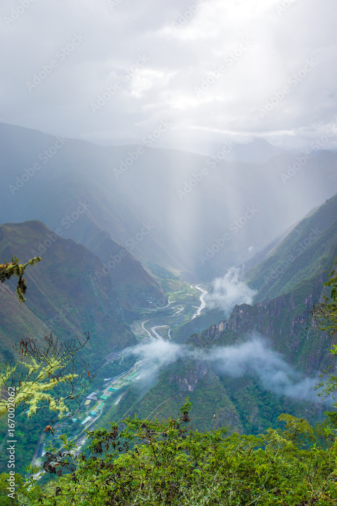 Obraz premium Machu Picchu, a UNESCO World Heritage Site