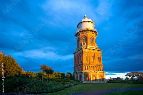 Water Tower at Invercargill (Victorian architecture), Southland region, New Zealand.