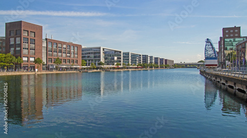 Duisburg Innenhafen Panorama Ruhrgebiet