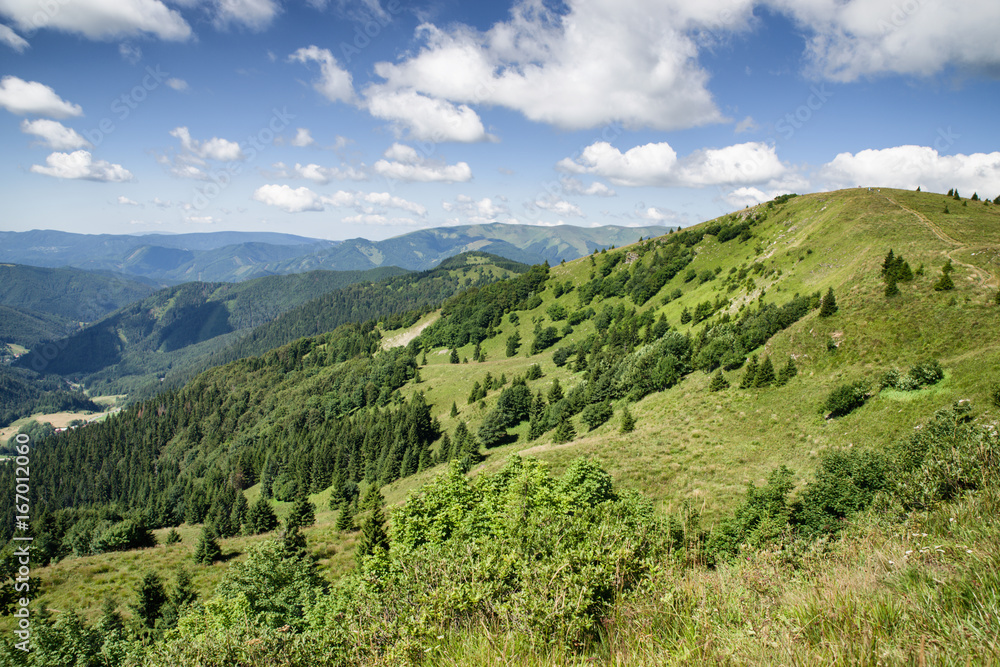 Naklejka premium Beautiful mountain landscape, Slovakia
