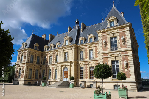 Chateau de Sceaux - grand country house in Sceaux, Hauts-de-Seine, not far from Paris, France.