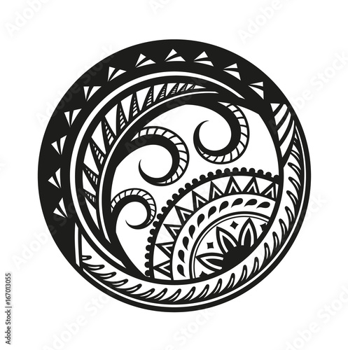Tablou pe pânză Ethnic style sticker