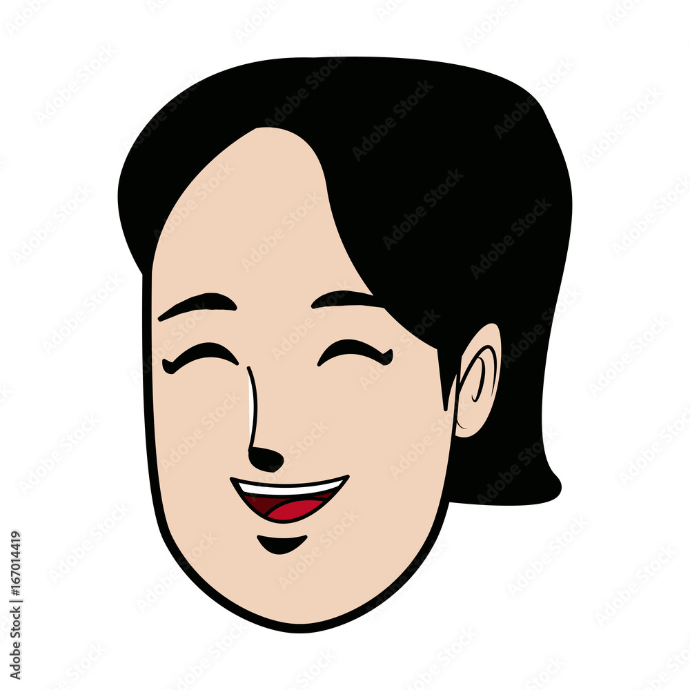 girl character portrait female face image