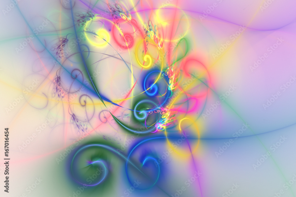 Abstract fractal background Abstract fractal background
