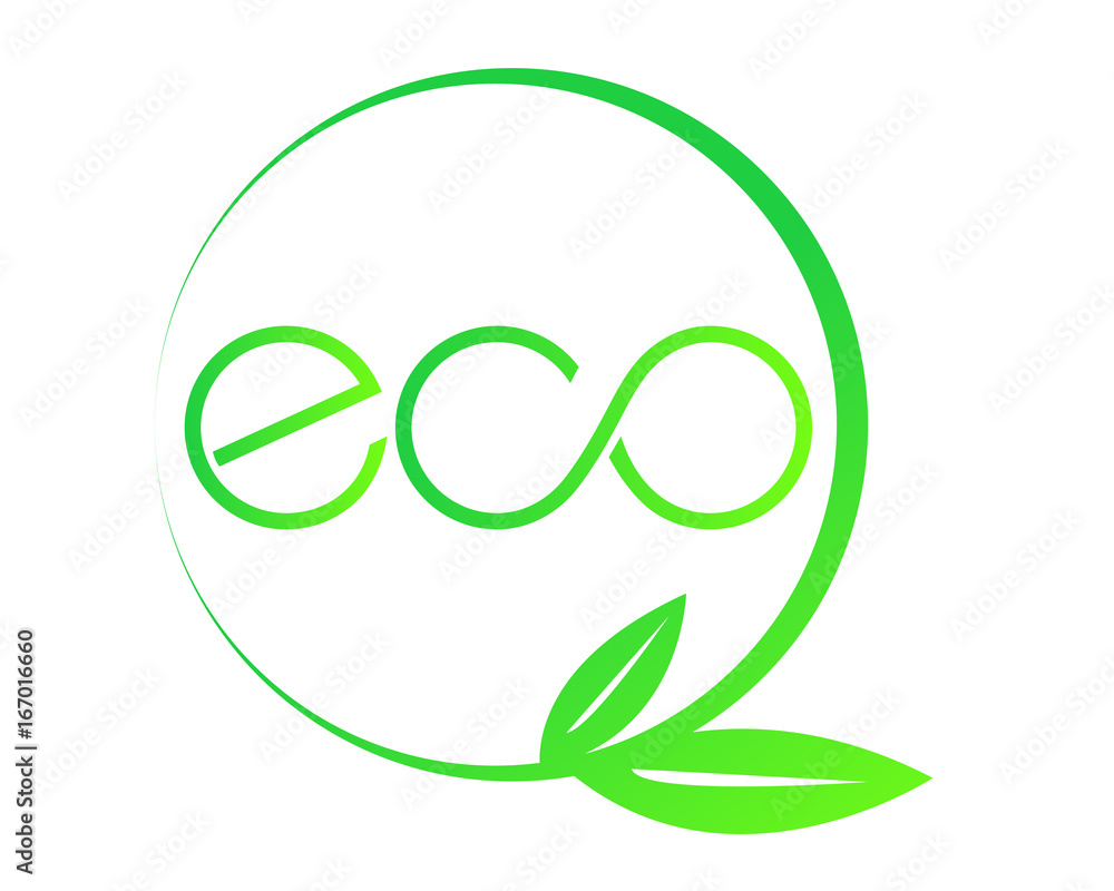 logo eco verde con cerchio logo eco verde con cerchio