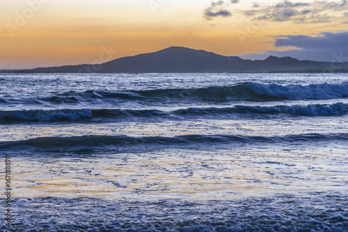 Landscape Sunset Scene, Galapagos, Ecuador