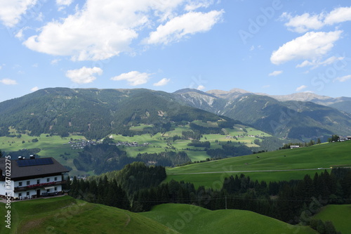 Osttirol, Pustertal, Kartitsch, Lienzer Dolomiten, Oberberg, Bergdorf, Hochtal, Sankt Oswald, Strassen, Abfaltersbach, Villgrater Berge,  photo