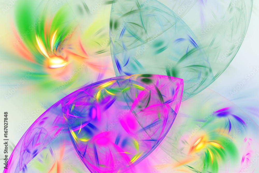 Fototapeta premium Abstract fractal background