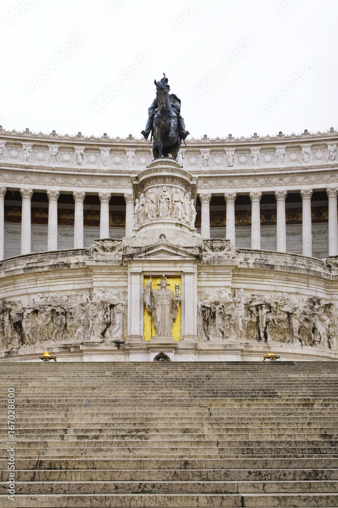 Altare della Patria in Rome. Italy