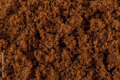 Brown sugar close up