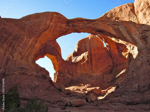 Double arch , arches national park , USA