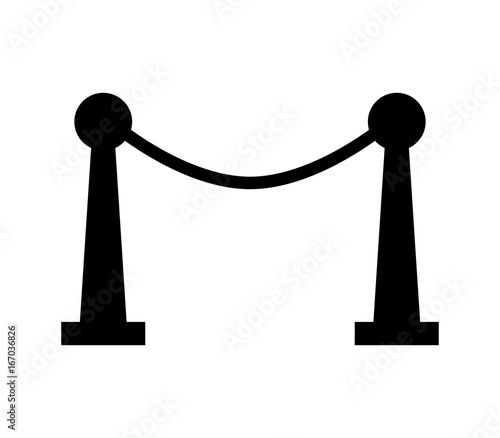 Cinema fence icon