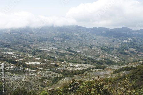 Rice terraces Yuanyang China South Asia