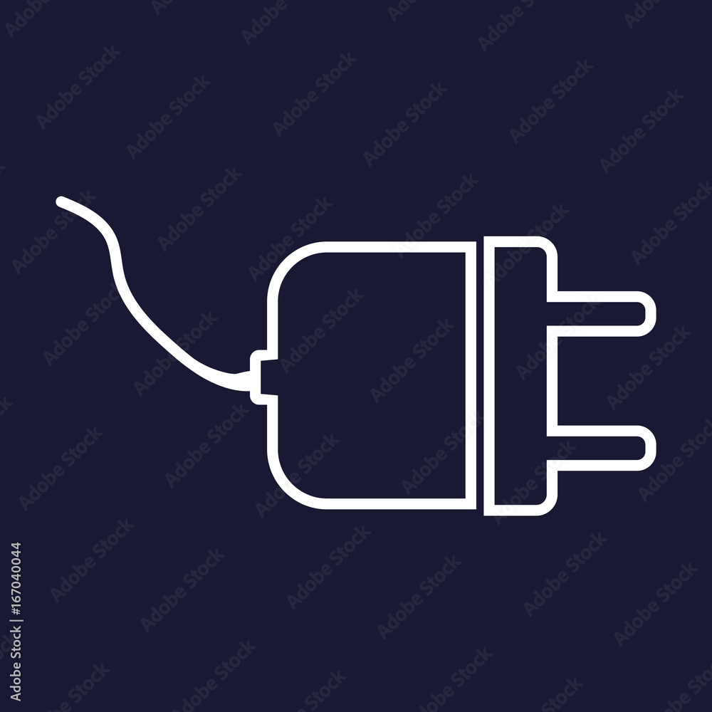 vector icon electrical plug vector icon electrical plug