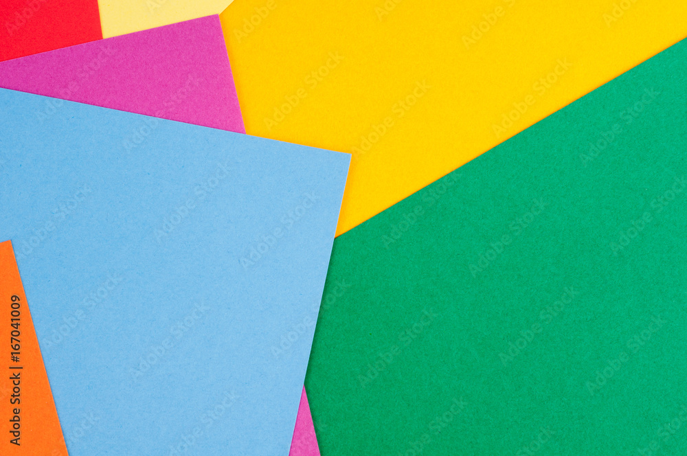 Colored paper for designer works