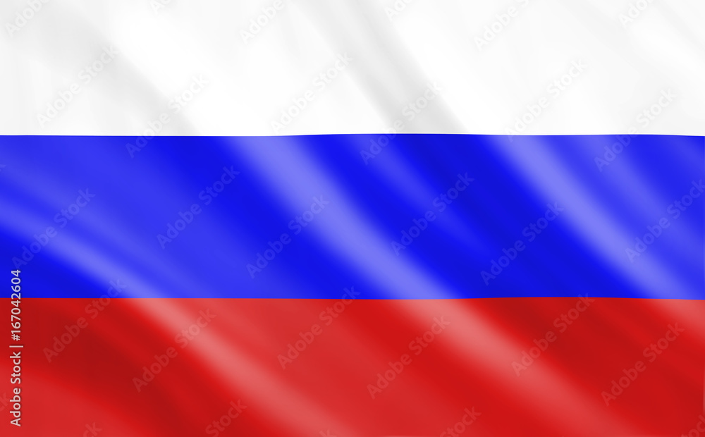 Fototapeta premium Image of the Russian flag.