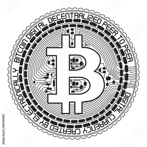 Bitcoin Lineart