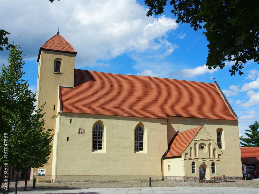 Kirche in Rheinsberg, Brandenburg, Deutschland