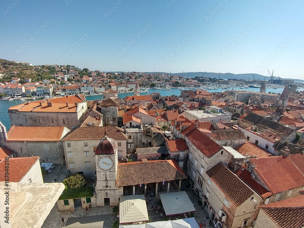 Vista di Trogir ( Croazia)