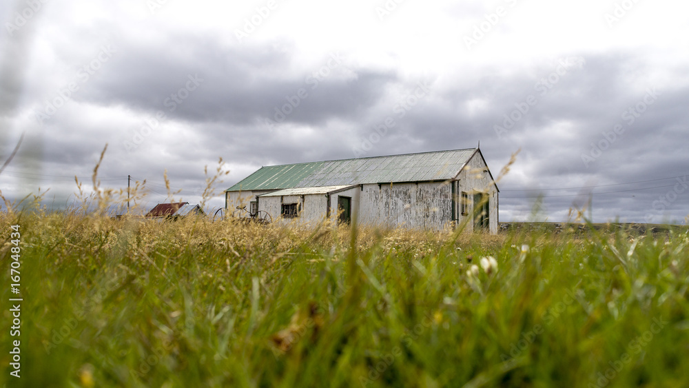 A shed in Falkland island A shed in Falkland island