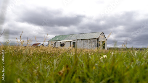 A shed in Falkland island