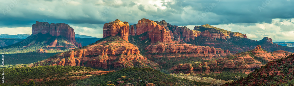 Fototapeta premium Górska panorama w Sedona, Arizona