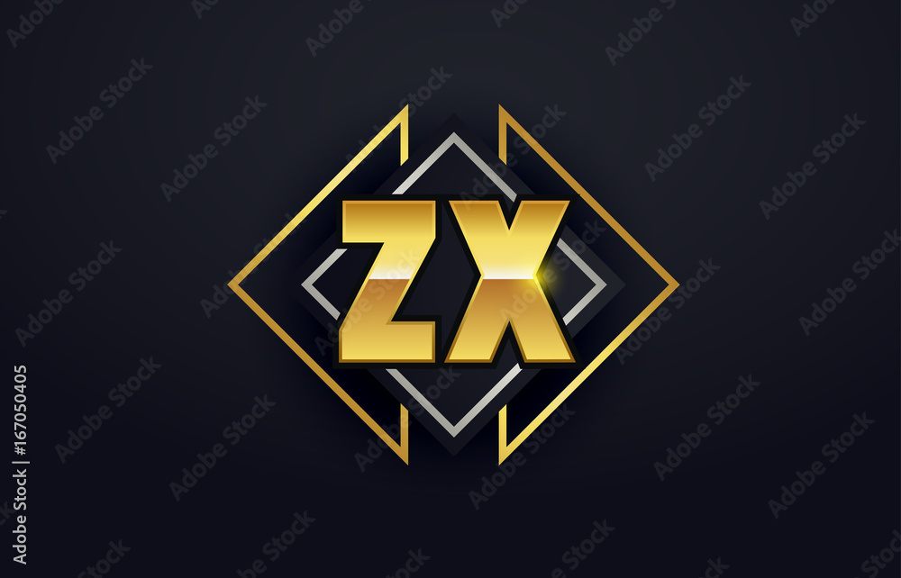 ZX Initial Logo for your startup venture ZX Initial Logo for your startup venture
