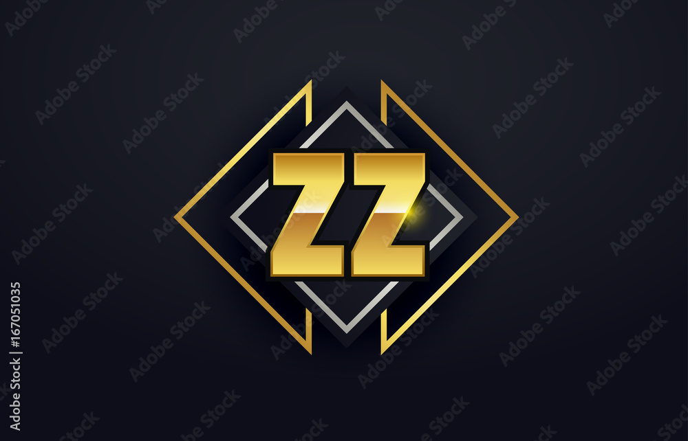 ZZ Initial Logo for your startup venture ZZ Initial Logo for your startup venture