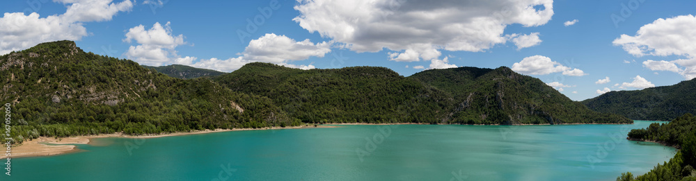 Lac de liguerre de Cinca Aragon Espagne