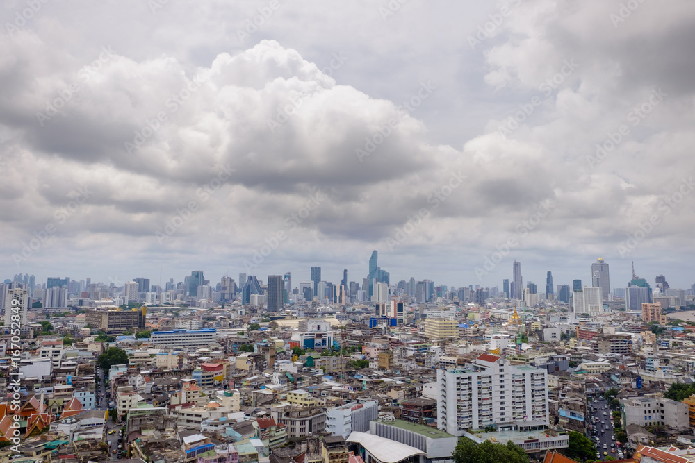 view of Bangkok city, Thailand