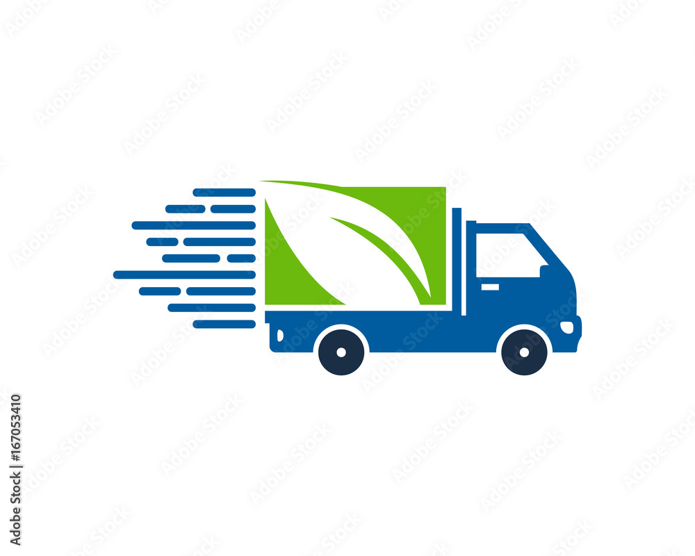 Delivery Nature Icon Logo Design Element