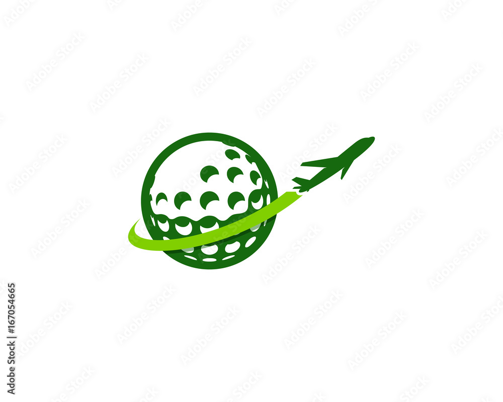 Golf Tour Icon Logo Design Element Golf Tour Icon Logo Design Element