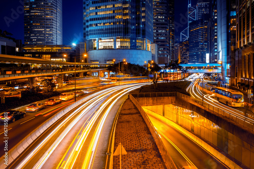 Photography Hong Kong cityscape at night