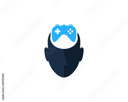 Game Human Icon Logo Design Element