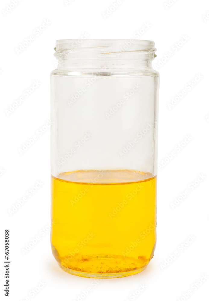 Bottle with oil Bottle with oil