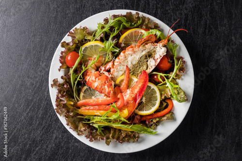 ロブスターのシーフードサラダ Lobster 's fresh salad5