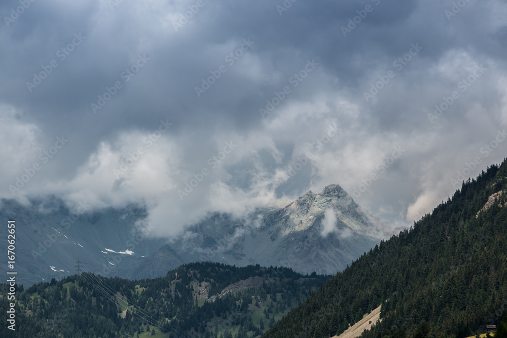 Berge und Schnee Berge und Schnee
