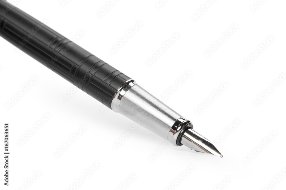 fountain pen isolated on white background fountain pen isolated on white background