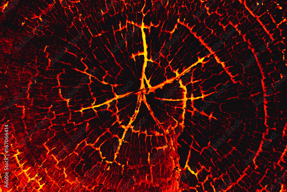 Lava burn wood texture background. Stock Photo Adobe Stock
