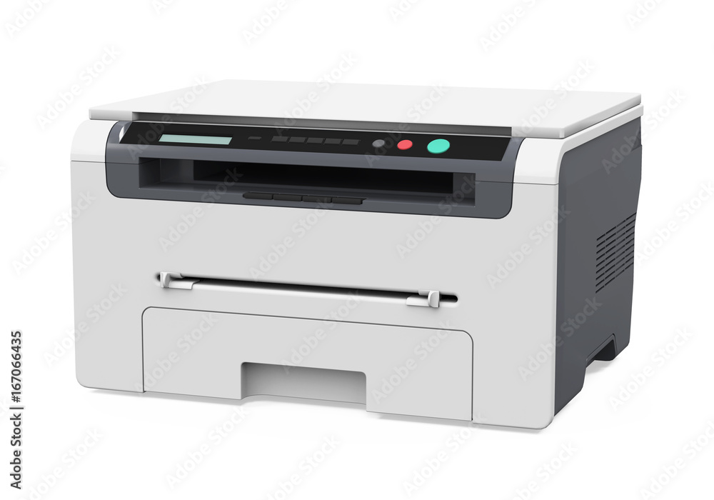 Laser Printer Isolated Laser Printer Isolated